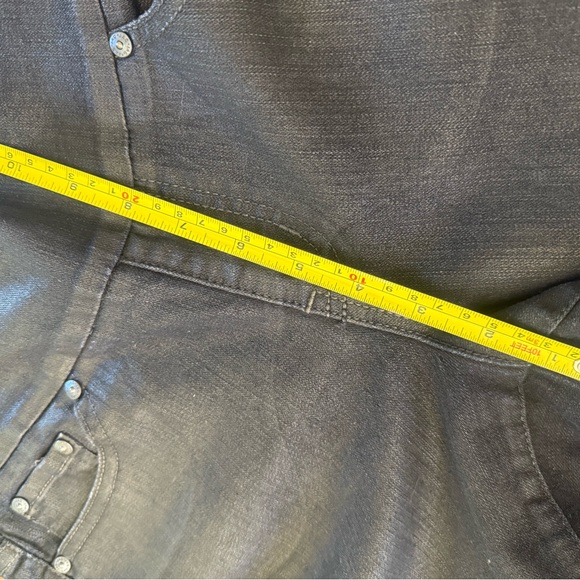 Jag jeans, black/dark denim sz 6 has stretch. NWOT, pockets Inseam 32 - Picture 15 of 16